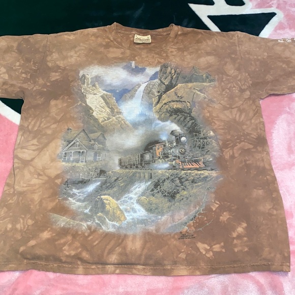 Vintage The Mountain Train Shirt - Picture 4 of 8